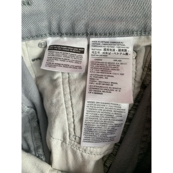 Levi Gray Men’s Jeans W30 L32 - Picture 4 of 5